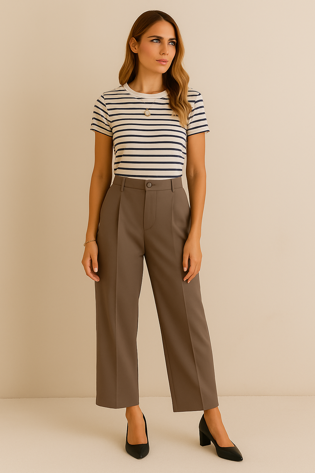 Classic Straight Suit Pants