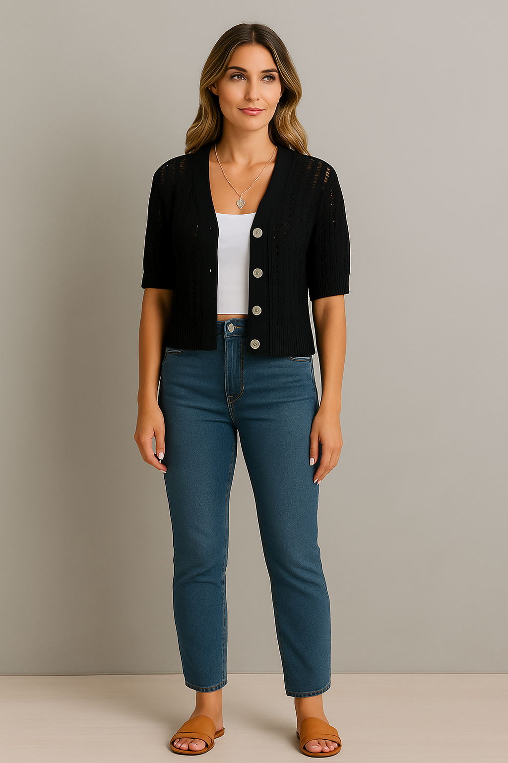 Lightweight Knitted Cardigan