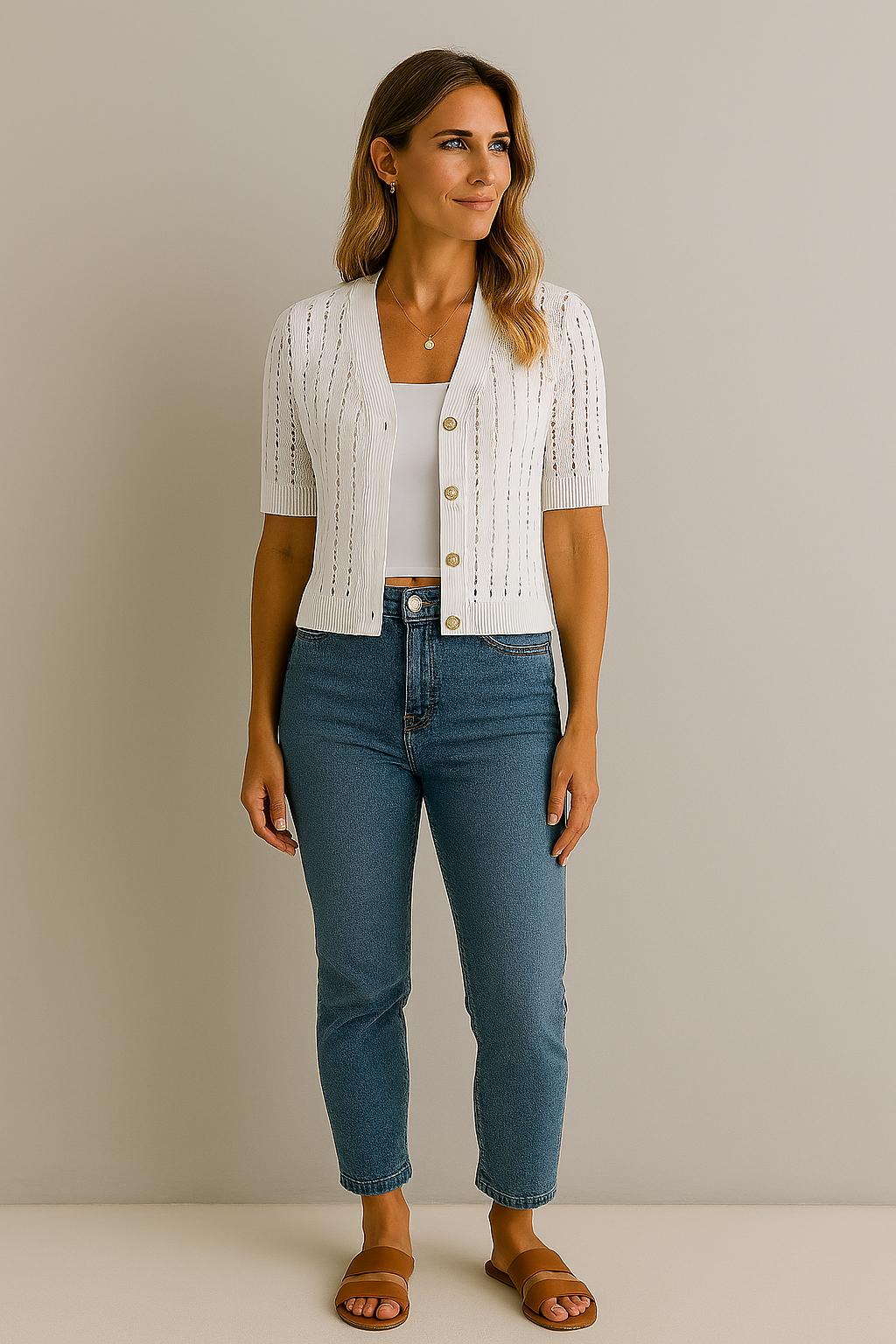 Lightweight Knitted Cardigan