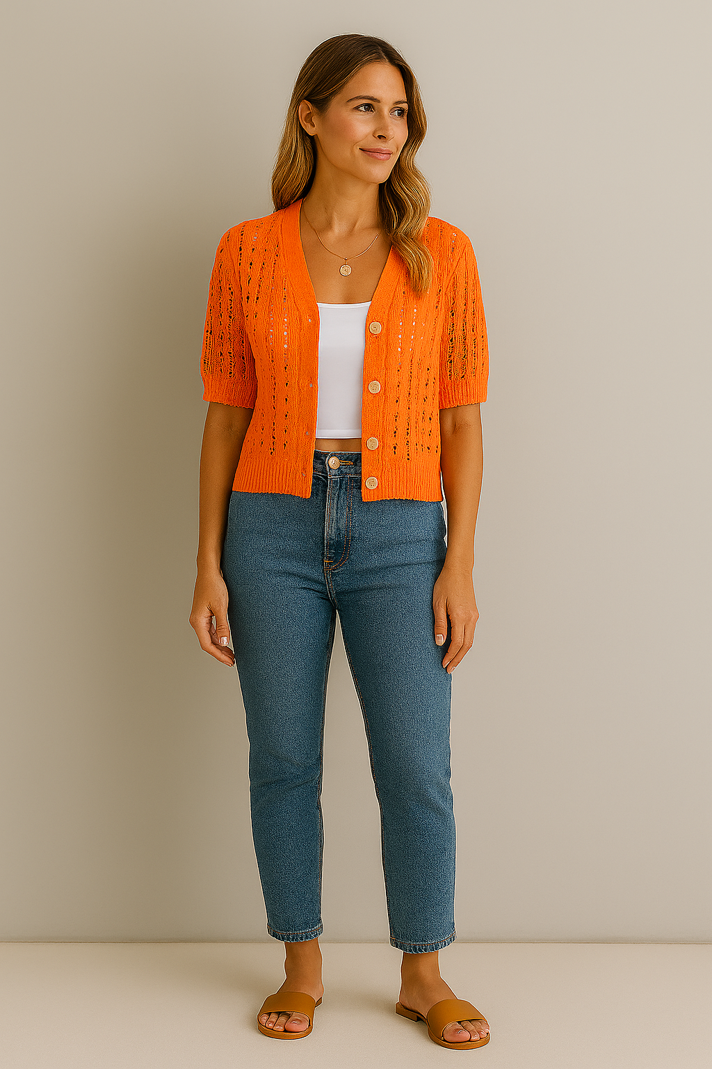 Lightweight Knitted Cardigan