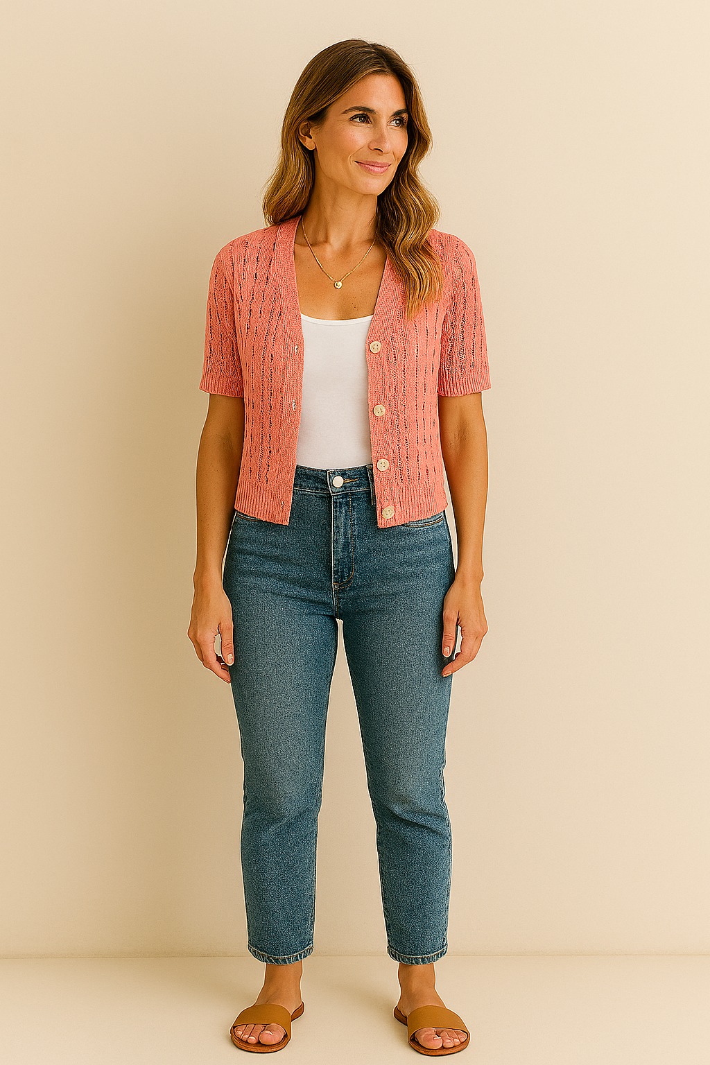 Lightweight Knitted Cardigan