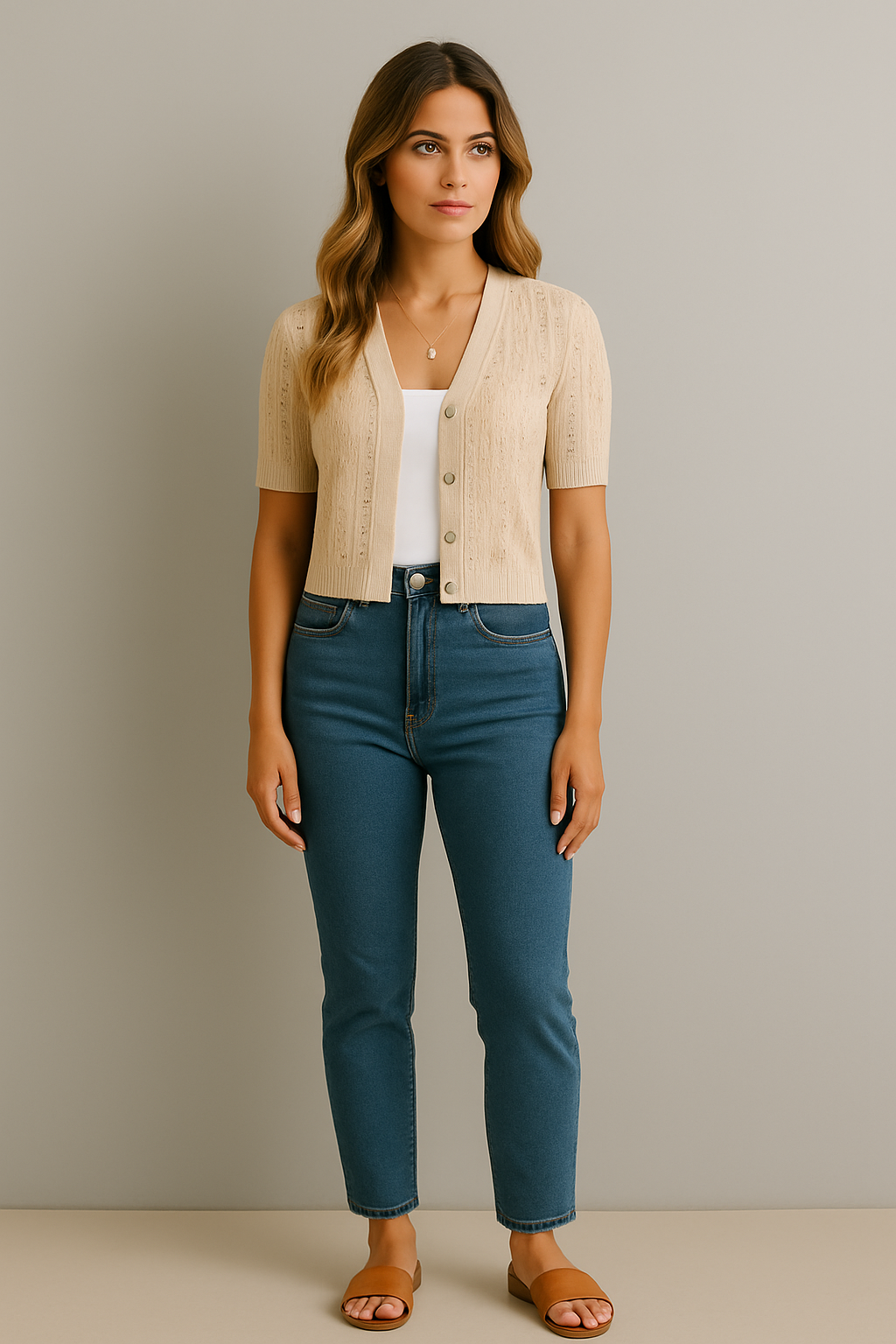 Lightweight Knitted Cardigan