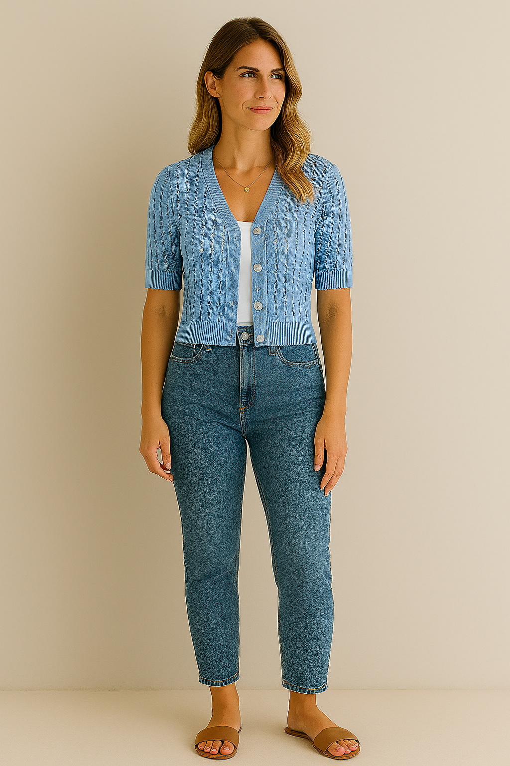 Lightweight Knitted Cardigan