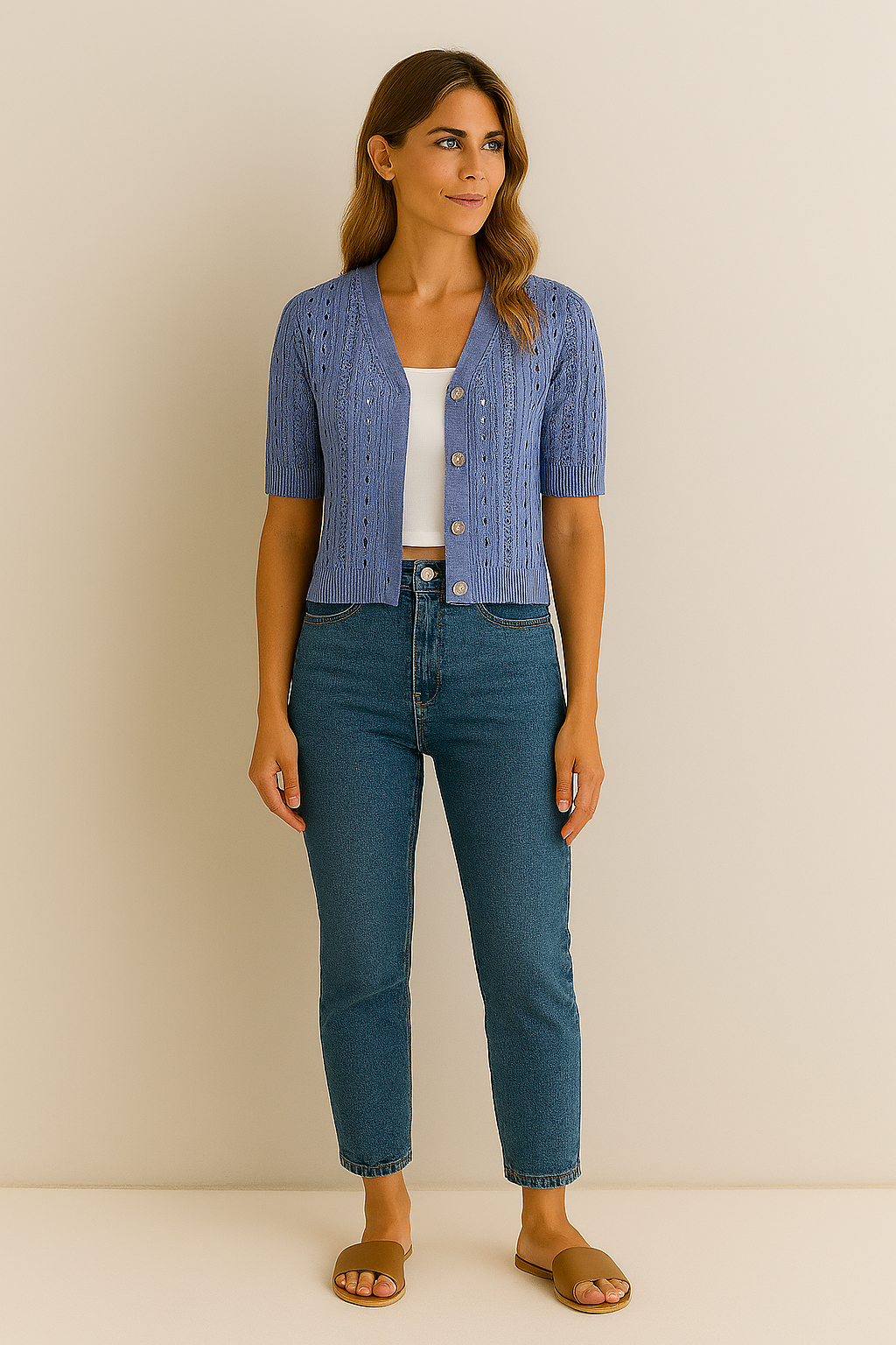 Lightweight Knitted Cardigan