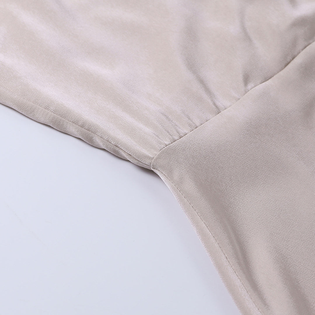 Women's elegant summer dress in light fabric, chic design