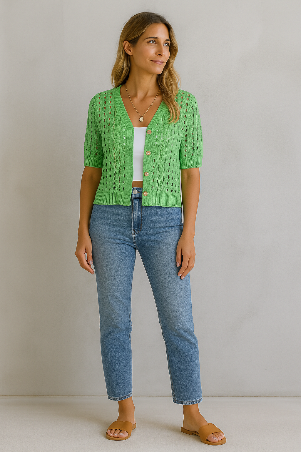 Lightweight Knitted Cardigan