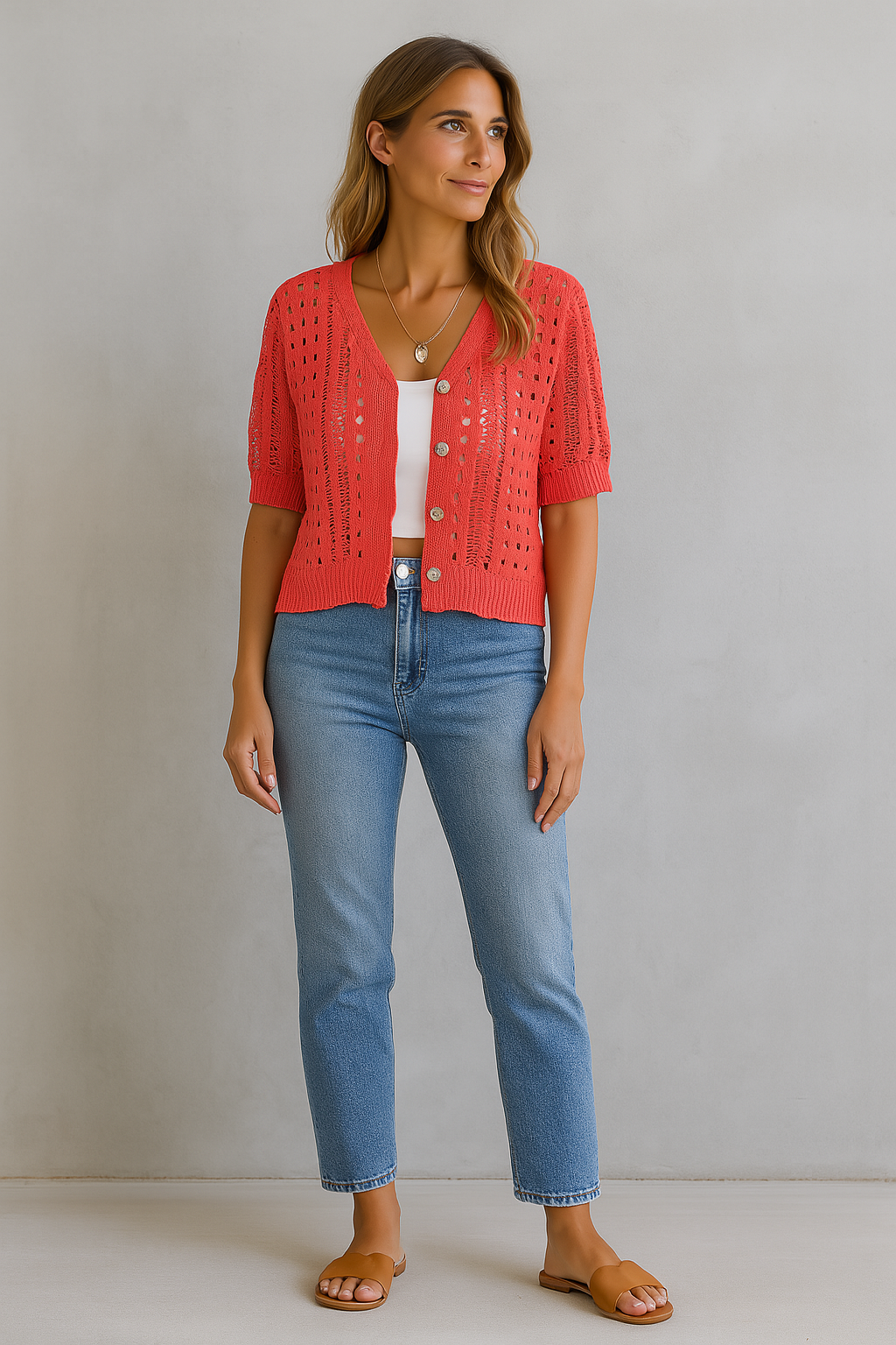 Lightweight Knitted Cardigan