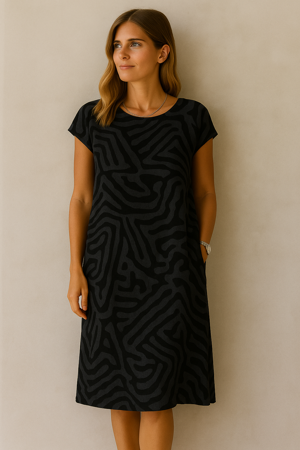 Elegant Maze Dress